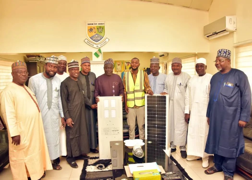 JRB Donates Solar Light Equipment to NSUK