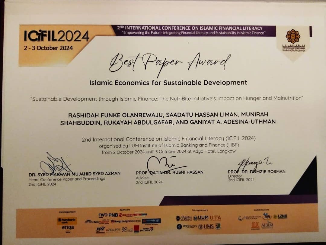 best paper award